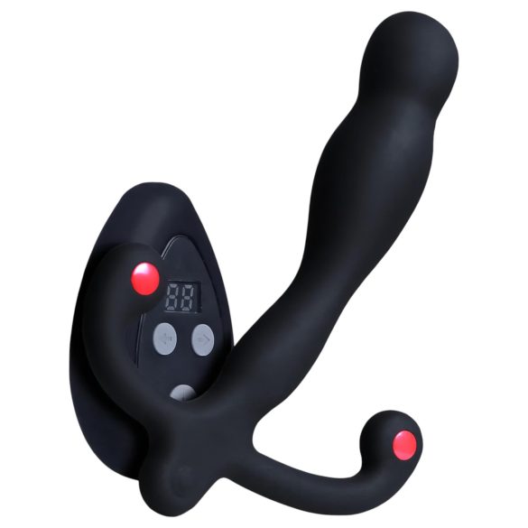 Aneros Eupho Syn V - vibrador de próstata com controle remoto - preto