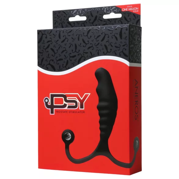 Aneros PSY - plug prostático - silicone preto