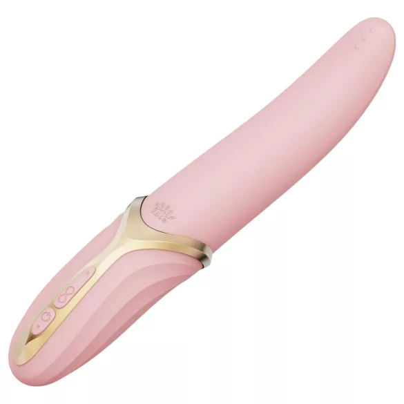 Zalo Eve - vibrador rotativo recarregável com aquecimento - silicone rosa