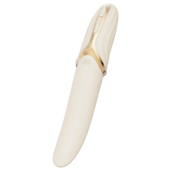 Zalo Eve - vibrador rotativo recarregável com aquecimento - branco