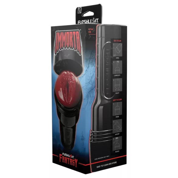 Fleshlight Fantasy Immorta - masturbador vagina artificial fantasia (vermelho)