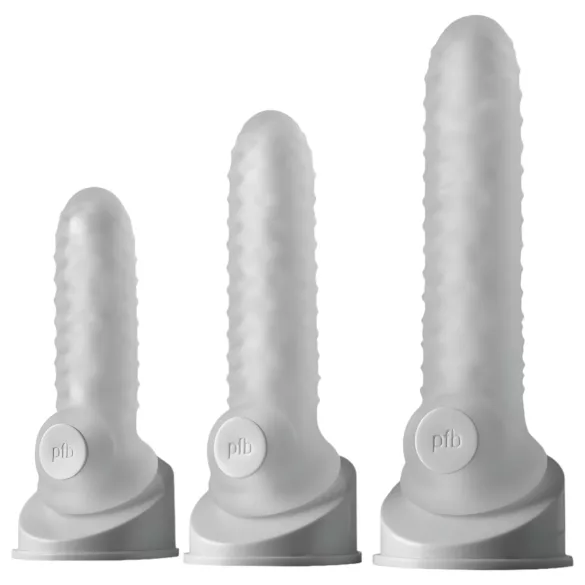 Perfect Fit - Fat Boy Checker Box - capa peniana (15 cm, branca)