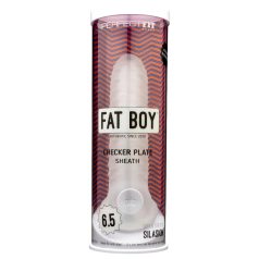 Fat Boy Checker Box - capa peniana 17cm - branco