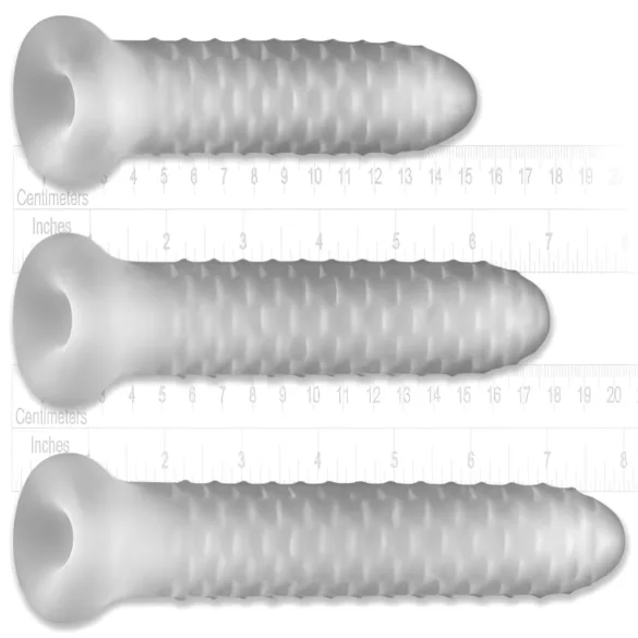 Perfect Fit - Fat Boy Checker Box - capa peniana (19 cm, branca)