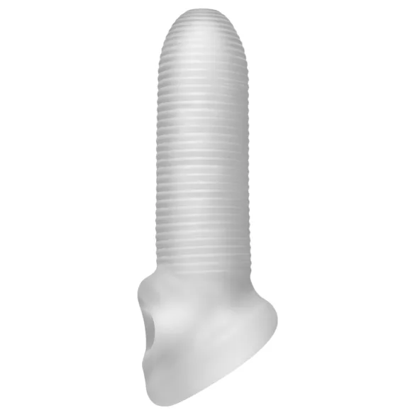 Perfect Fit - Fat Boy Micro Ribbed - capa peniana (15 cm, branca)