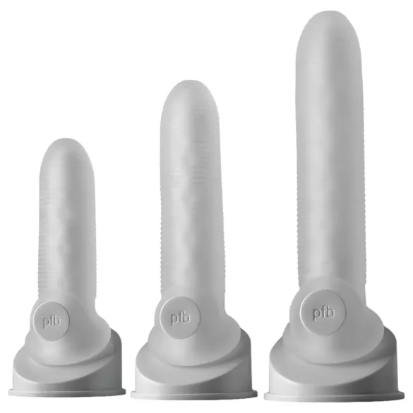 Perfect Fit - Fat Boy Micro Ribbed - capa peniana (15 cm, branca)