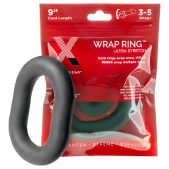 Perfect Fit Ultra Wrap 9 - grossa anel peniano preto (22cm)