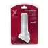 Perfect Fit Breeder - capa peniana aberta - silicone branco