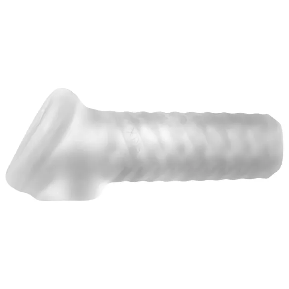 Perfect Fit Breeder - capa peniana aberta - silicone branco