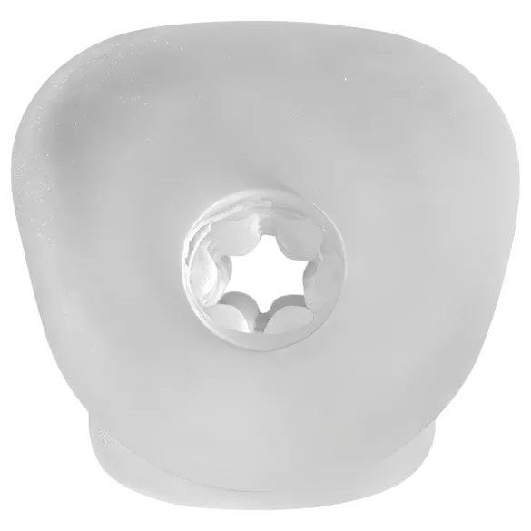 Perfect Fit Breeder - capa peniana aberta - silicone branco
