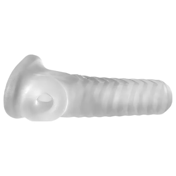Perfect Fit Breeder - capa peniana aberta - silicone branco