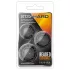 Stay Hard - anel peniano kit - silicone preto