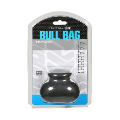   Perfect Fit Bull Bag - saco escrotal com extensora - silicone preto