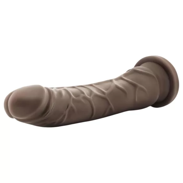 Dr. Skin 8,5 - dildo realista com ventosa (castanho, 20,5 cm)
