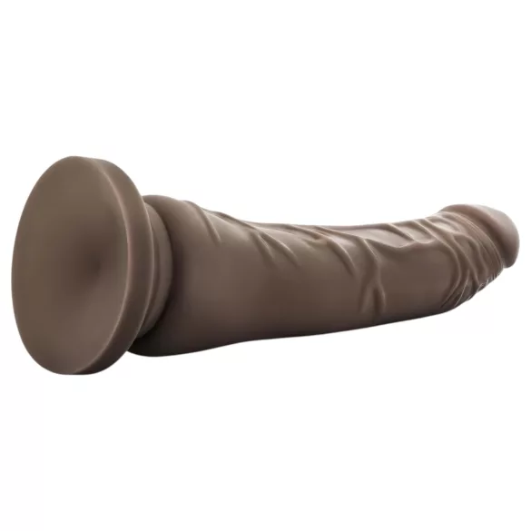 Dr. Skin 8,5 - dildo realista com ventosa (castanho, 20,5 cm)