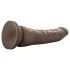 Dr. Skin 8,5 - dildo realista com ventosa (castanho, 20,5 cm)