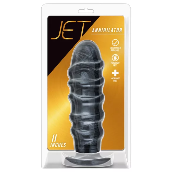 Blush Jet - dildo anal XXL (preto)