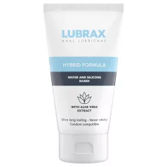   Lubrax - lubrificante híbrido - base água e silicone - 50ml