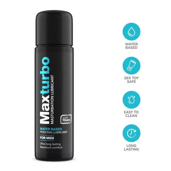 Intimateline MaxTurbo - lubrificante à base de água para homens (100 ml)