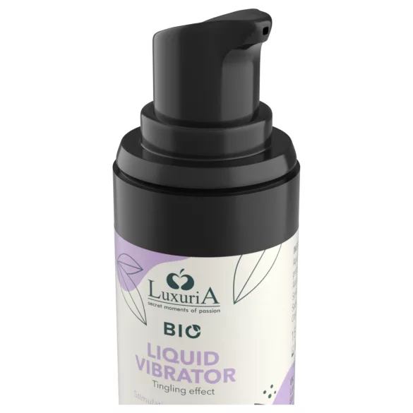 Intimateline Luxuria BIO - gel vibrador líquido para mulheres (15 ml)