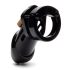 CB-6000 CB-X - gaiola peniana com cadeado - preto