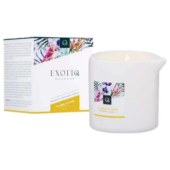 Exotiq - vela de massagem aromática - ylang ylang - 60g