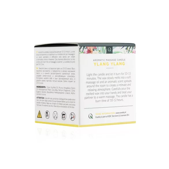 Exotiq - vela de massagem aromática - ylang ylang - 60g