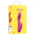 Loveline - mini vibrador curvo com coelhinho (rosa)