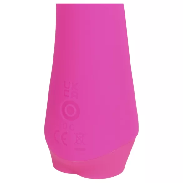 Loveline - mini vibrador curvo com coelhinho (rosa)