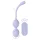 Loveline - bolas kegel vibratórias duplas - silicone roxo
