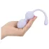 Loveline - bolas kegel vibratórias duplas - silicone roxo
