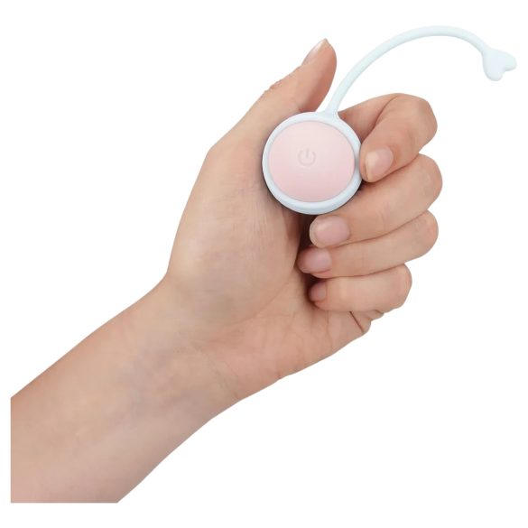 Loveline - bolas tailandesas vibratórias com controle - silicone azul