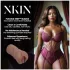 XKIN Next Door Amani - masturbador vaginal realista (pele morena natural)