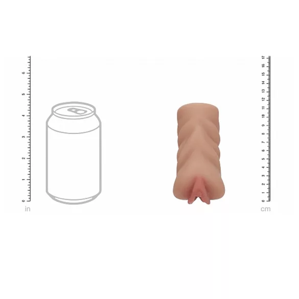 XKIN Honey Celeste - masturbador vagina realista (cor natural)