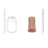XKIN Honey Celeste - masturbador vagina realista (cor natural)