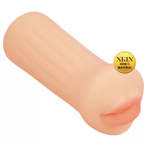 XKIN - masturbador de boca artificial realista - S (cor natural)