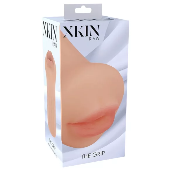 XKIN - masturbador de boca artificial realista - S (cor natural)