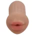 XKIN - masturbador de boca artificial - P (natural escuro)