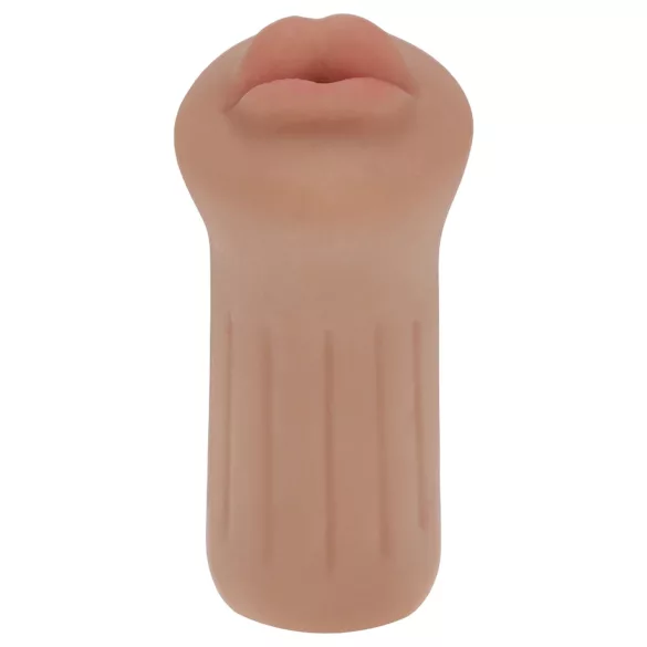 XKIN - masturbador de boca artificial - P (natural escuro)