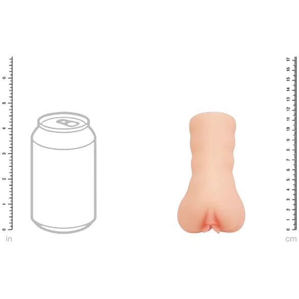 XKIN Greaser Girl Misty - vagina artificial realística para masturbação (cor natural)