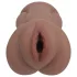 XKIN Librarian Paige - masturbador vaginal realista (cor natural)