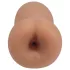 XKIN - masturbador de nádegas realistas - M (castanho escuro natural)