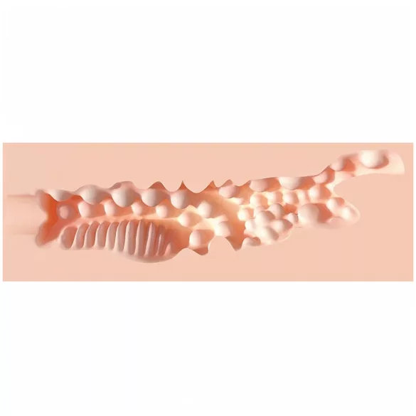 XKIN Amber Blowfiled - masturbador vagina artificial realista (cor natural)