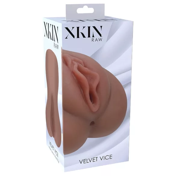 XKIN - vagina artificial realista - tamanho L (pele morena natural)