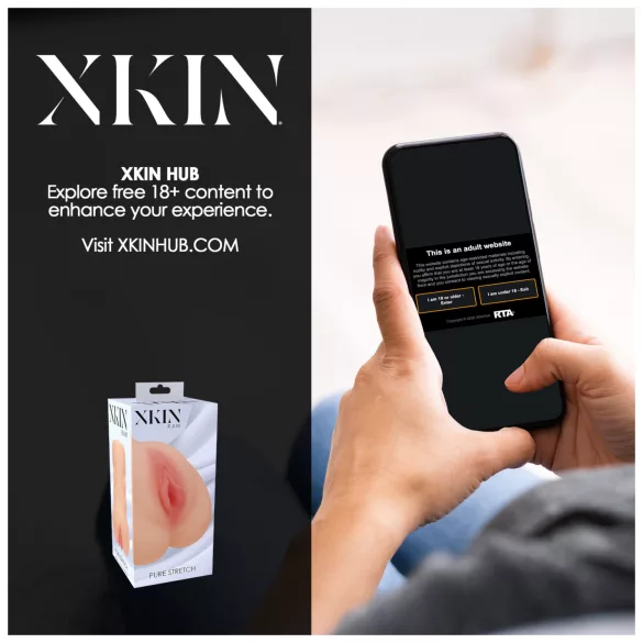 XKIN - masturbador vagina artificial realista - L (natural)