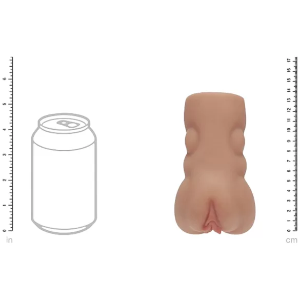 XKIN Bonnie Bombshell - masturbador vagina realista (cor natural)