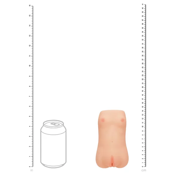 XKIN - masturbador vagina artificial realista - L (cor natural)