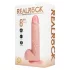 RealRock - vibrador rotativo realístico - silicone cor pele 20,5cm