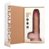 RealRock - vibrador rotativo realístico - silicone cor pele 20,5cm