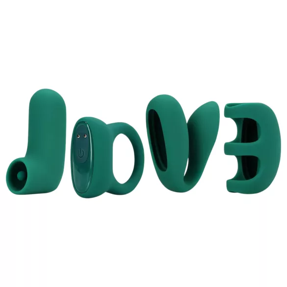 Loveline (S)explore - kit de brinquedos eróticos para casais - verde